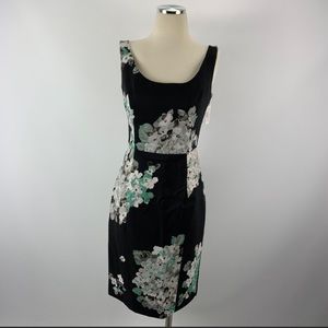 Milly Black Floral Sophia Dress
